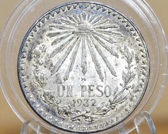 1882 5 Centavos Mexico - AU (About Uncirculated) Grade/Condition