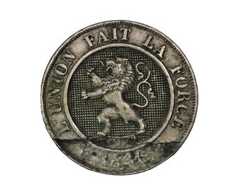 1980年 20ベルギーフラン硬貨 ボードワン1世 - Etsy 日本