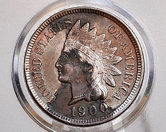 1311.　希少　1909年　アメリカ　インディアン　ヘッド　セント ヴィンテージ 1909 米国インディアンヘッド セント (B) コイン - Etsy 日本