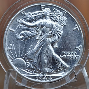 1944-S Walking Liberty Half Dollar - Choose by Grade - San Francisco Mint - WWII Era Coin - Silver Half Dollar - 1944S Half