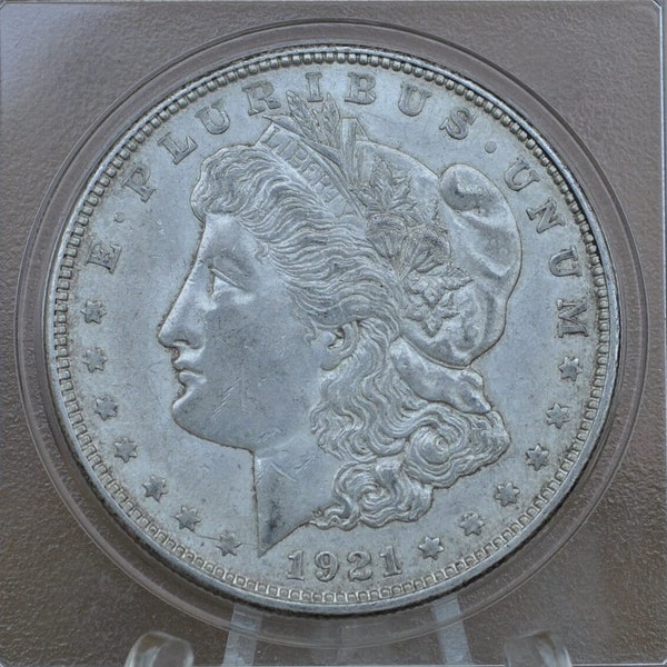 1921 S Morgan Silver Dollar - Xf (Extremely Fine) 1921 S Morgan Dollar - 1921 S Silver Dollar - 1921 Silver Dollar - San Francisco Mint