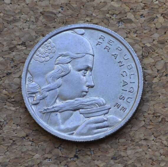 1955年フランス100フラン硬貨 - BU（未使用）1955年フランス100フラン