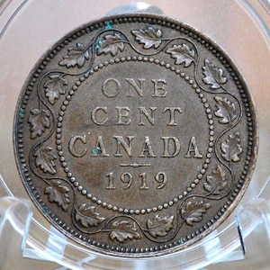 1919 canada cent - Etsy 日本