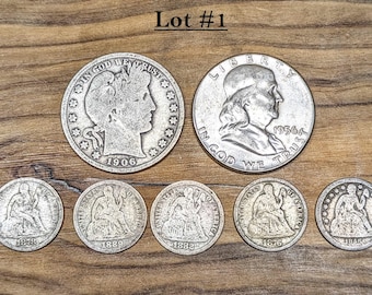 Lot of World Silver Coins - Multiple Lots Available, Check It Out