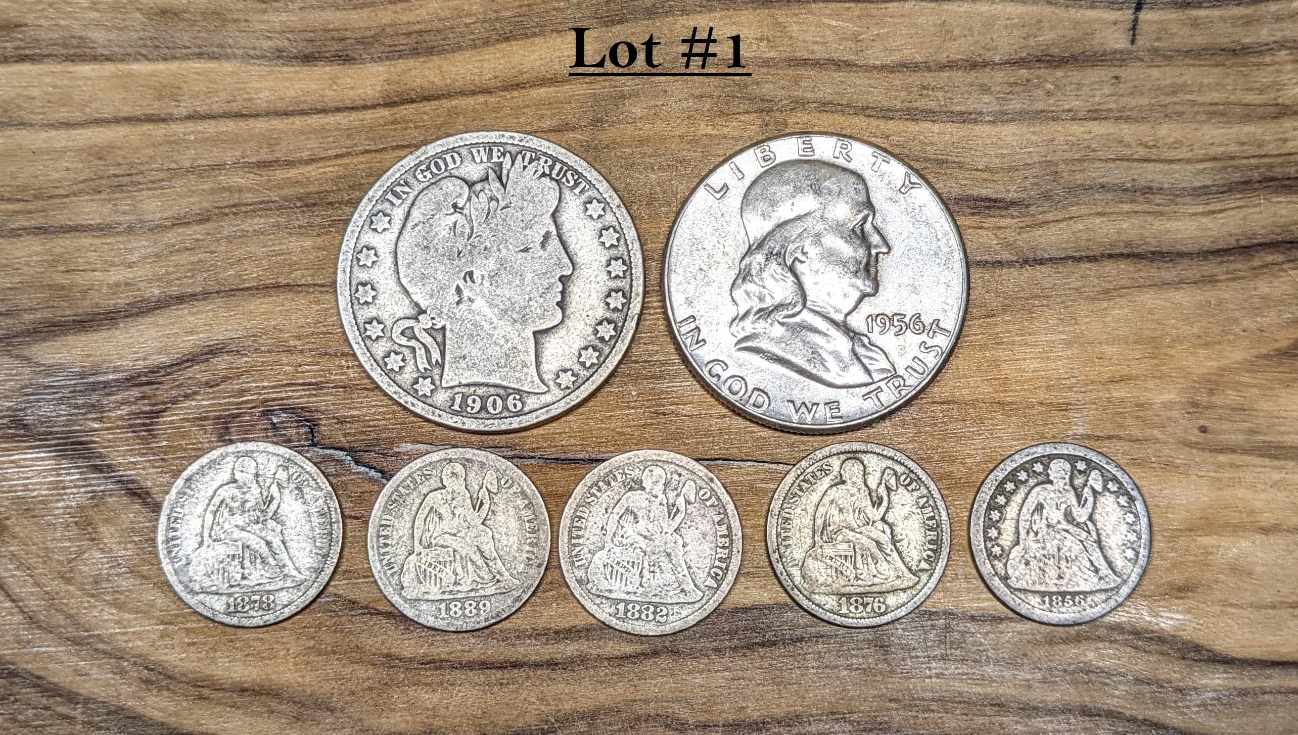 Lot of World Silver Coins - Multiple Lots Available, Check