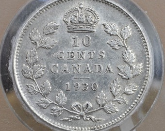 本物の1943年カナダ銀貨25セント - Etsy 日本