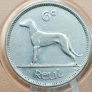 Irish 6 Pence Coins - Great Conditions, Choose by Date! - 1928 Irish sixpence 1940 Six Pence Coin Ireland, 1920s, 30s 40s and 50s+