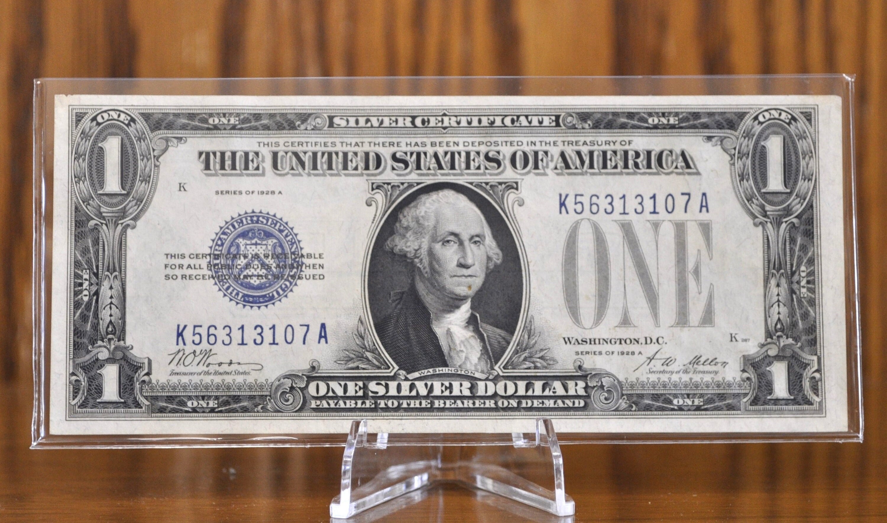 Banknot 1 dolar dollar 1988 USA USD, Kęty