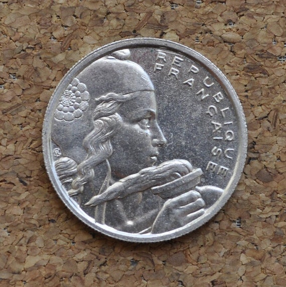 1954年フランス100フラン硬貨 - BU（未使用）1954年フランス100フラン