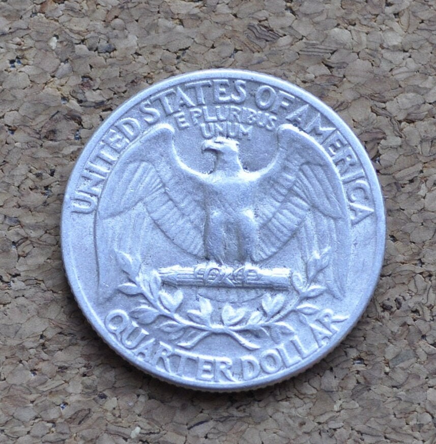 1959年 P&Dミント ワシントン銀貨 25セント硬貨 - プルーフおよび通常