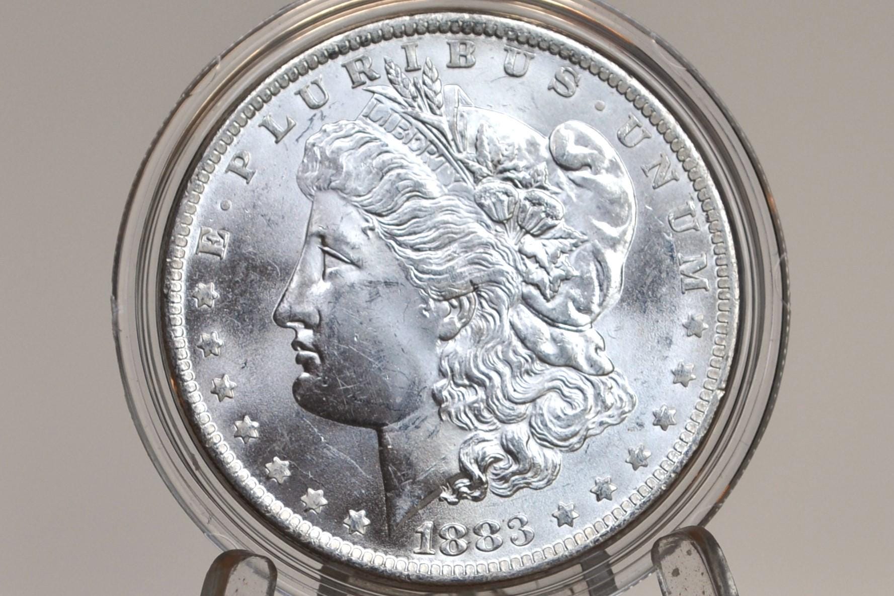 1883-O Morgan Silver Dollar - Xf-ms63 Grades, Choose by