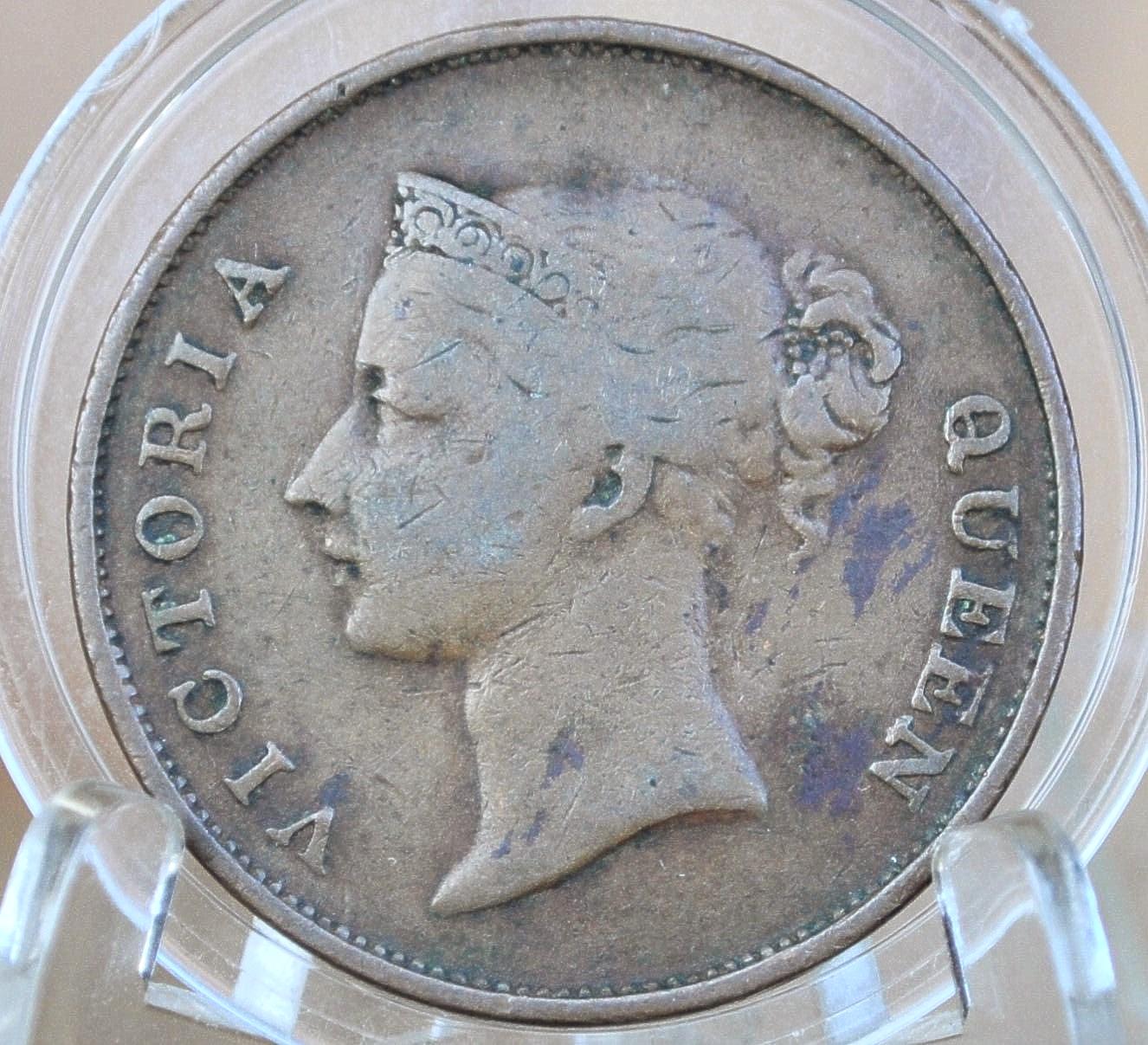 １８４５年東インド会社１セント硬貨 1845年東インド会社1セント硬貨