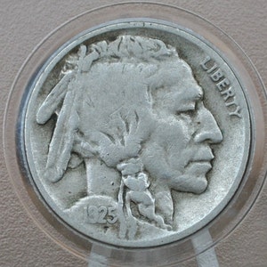 1925-S Buffalo Nickel - Choose by Grade / Condition - San Francisco Mint - Vintage Us Coin - Indian Head Nickel 1925 S Buffalo Nickel 1925S