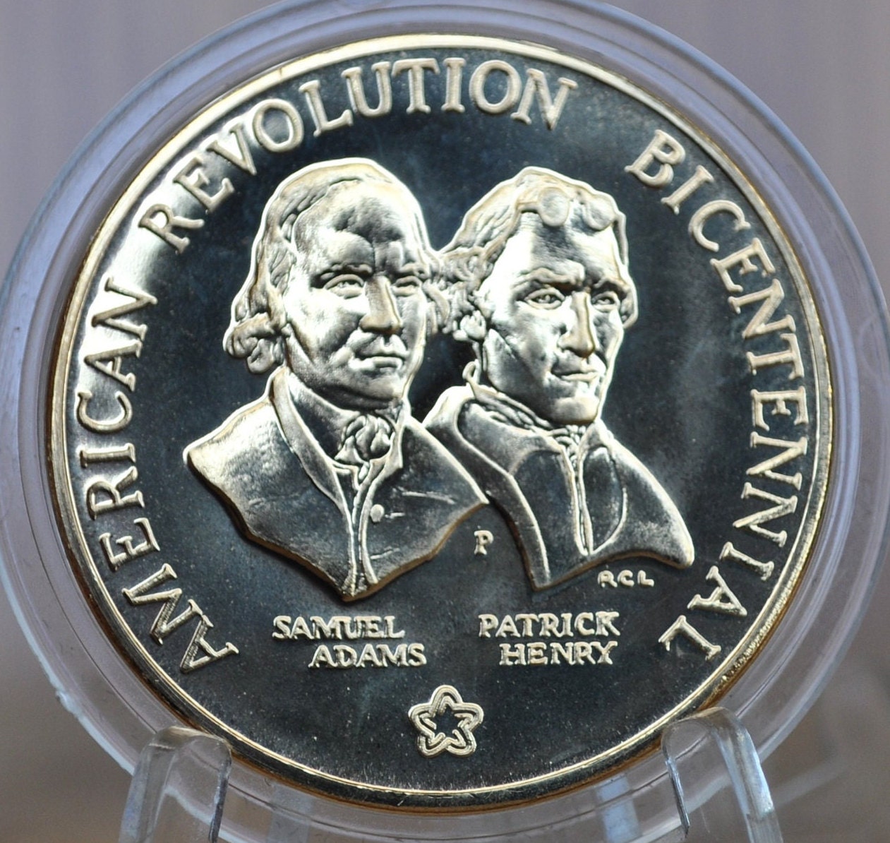 アメリカ独立戦争200周年記念 ポール・リビア記念メダル 1975年