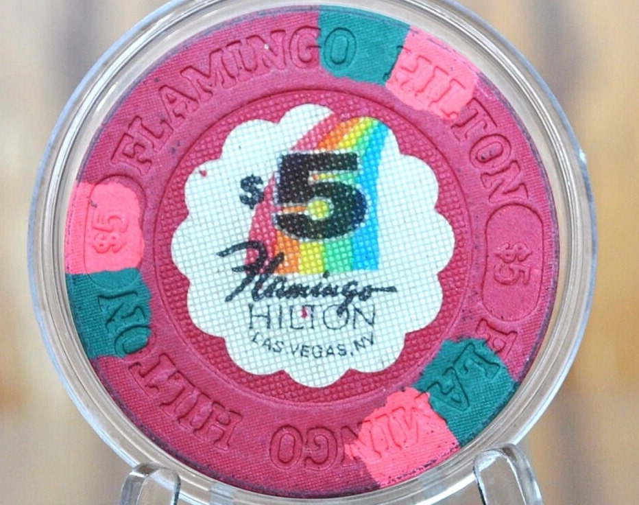 1989 Vintage Flamingo Hilton Casino Las Vegas, NV - Real Vintage