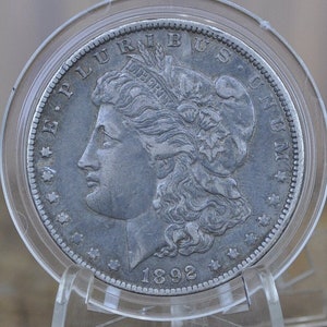 1892-O Morgan Dollar - Choose by Grade / Condition - 1892 O Morgan Silver Dollar - New Orleans Mint 1892 O Morgan Silver Dollar, Better Date