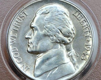 1943-1945 Silver War Nickels - Pds, Choose By Date, Mint Mark & Grade - 35% Silver War Nickels 1943 P 1944 D 1945 S Jefferson Silver Wwii