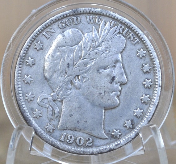 1902 Barber Half Dollar - VF30 (Choice Very Fine)… - image 1