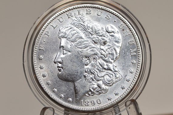 コレクション 1890 Morgan Silver Dollar S Mint 1890-S Morgan Silver Dollar - Choose by Grade / Condition - San