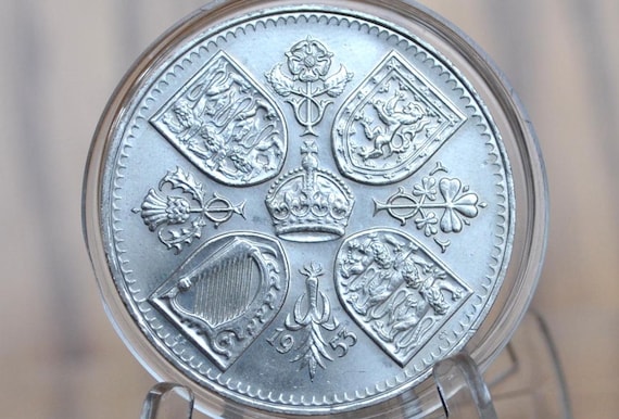 1953 5 Shillings Coronation of Queen Elizabeth II Commemorative