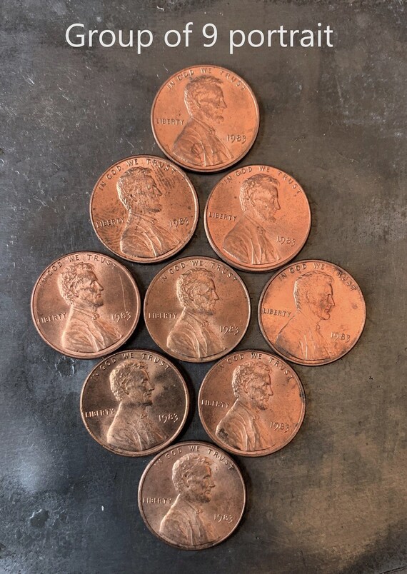 1983年リンカーン記念ペニーセント - 素晴らしい状態 - 39周年記念