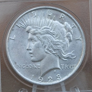 1923-S Peace Silver Dollar - Choose by Grade / Condition - San Francisco Mint - 1923 S Peace Silver - 1923 S Dollar Silver