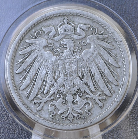 1888年 ドイツ帝国10ペニヒ硬貨