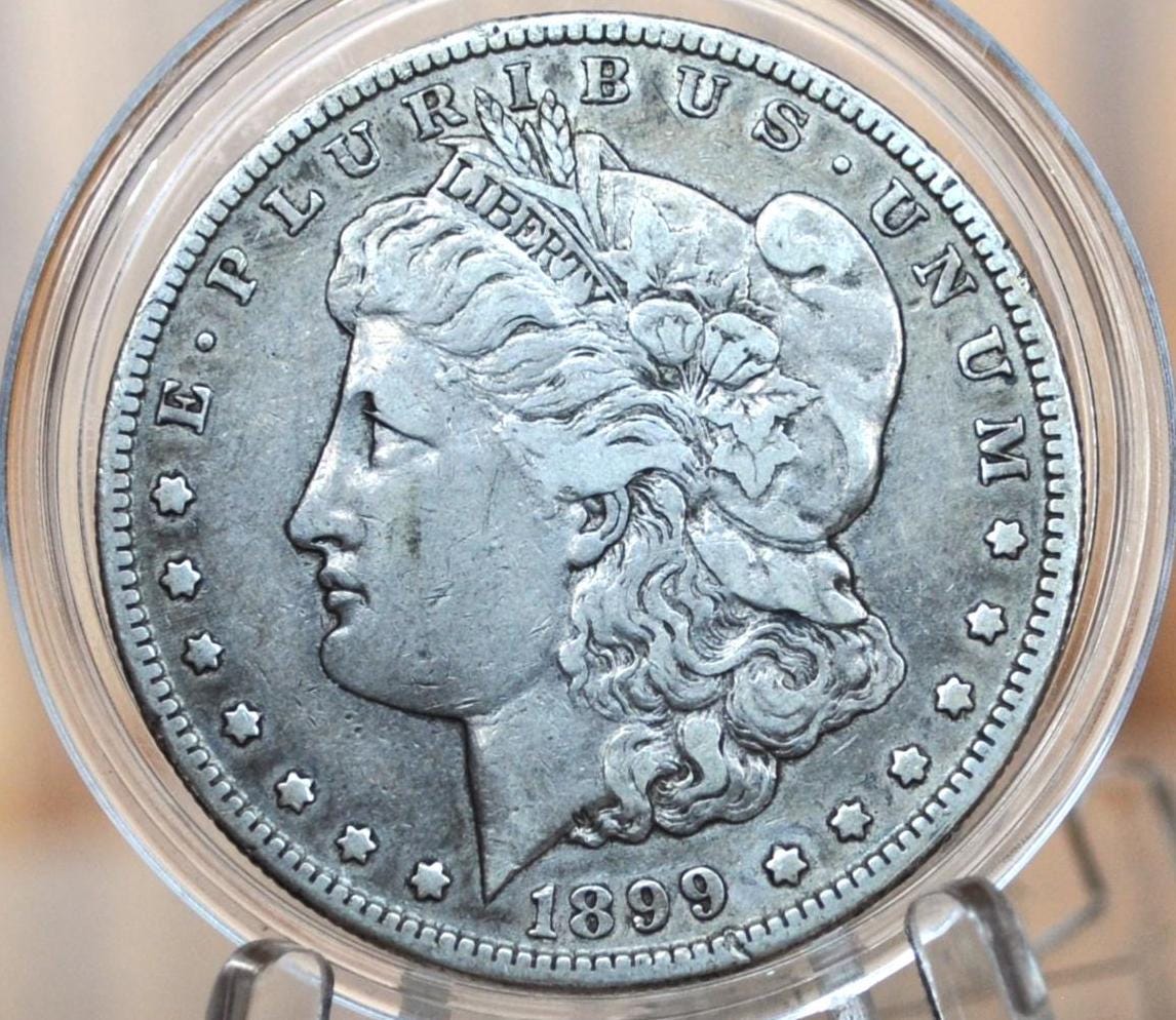 1899年 Oミント モルガンダラー 銀貨 アメリカ 1ドル銀貨 90%銀 USA 1ドル銀貨 モルガンダラー 1899年 Oマーク 未使用極美 | 収集ワールド
