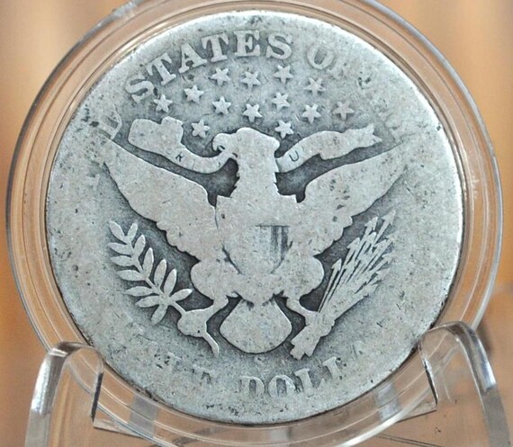 1910-S Barber Silver Half Dollar - G (good) Condition - San