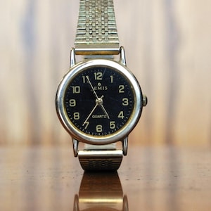 Vintage Jemis Analog Quartz Movement Wristwatch - Antique Quartz Movement Jemis Watch - Not Working