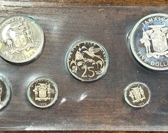 1974 Coinage of the British Virgin Islands Proof Set With