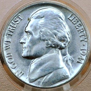 Jefferson nickel 1964 - Etsy 日本