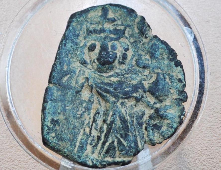 641-668 ビザンツ帝国コンスタンス 2 世フォリス コイン - 古代コイン