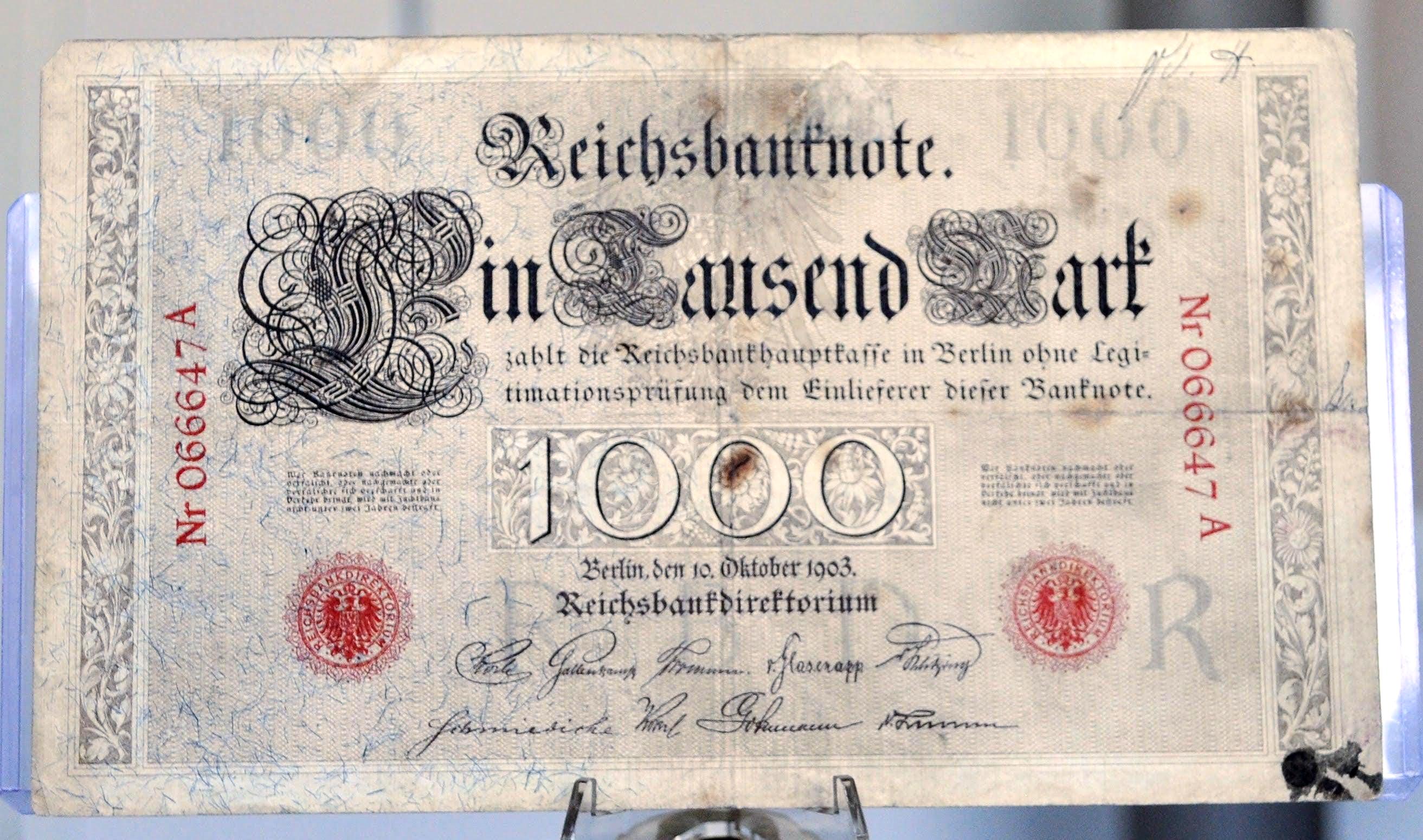 1000. german note - Etsy 日本