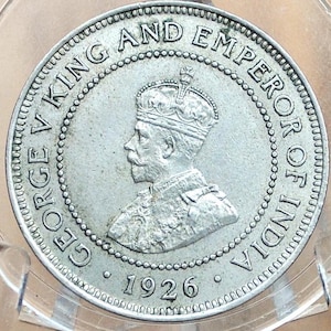 Rare 1826 Jamaica 1/2 Penny - Choice AU, Low Mintage, Only 240,000 Made - Jamaica Half Penny 1826; Perfect Coin for a Collection
