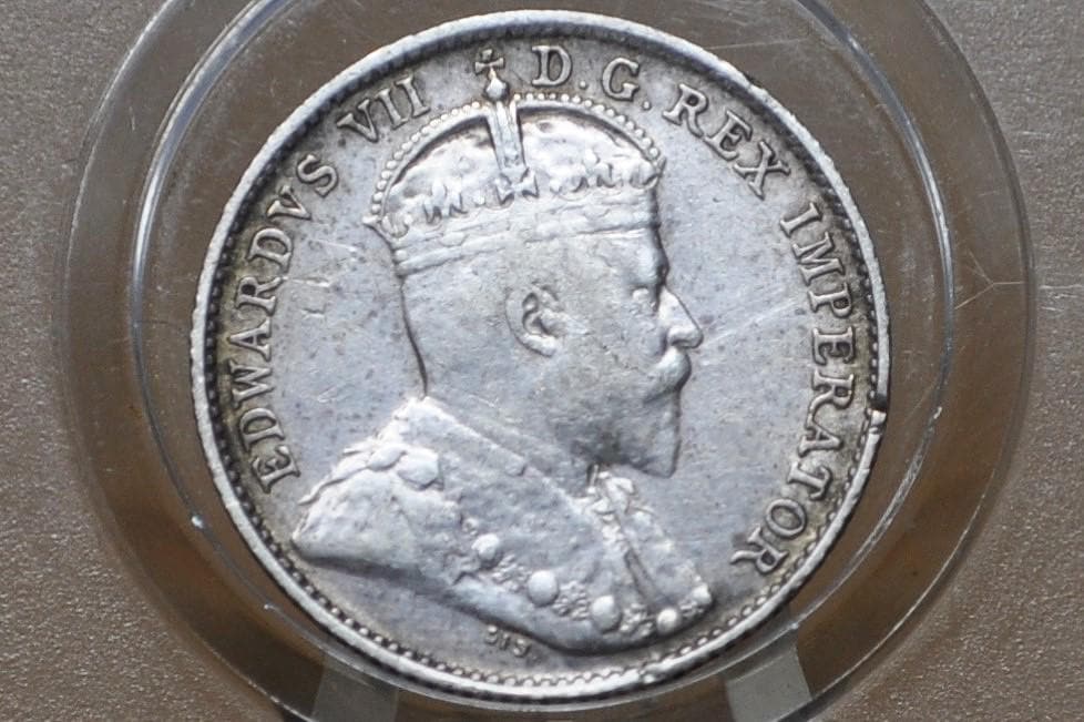 1904年カナダ5セント銀貨 - グレード/状態から選ぶ - キングジョージ