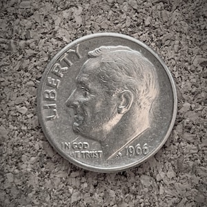 Moneda de diez centavos de 1966 - Excelente estado