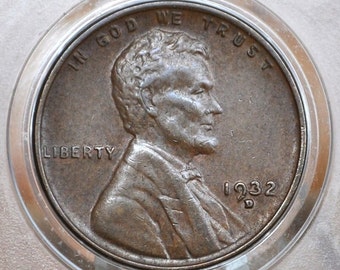 1932-D Wheat Penny - Choose by Grade - Denver Mint - 1932 D Wheat Ear Cent - Rarer Date & Mint for the 30's