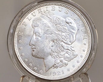 1921年 モルガンダラー銀貨 2点 1921年 モルガンダラー銀貨 2点 モルガン・ダラー：アメリカの