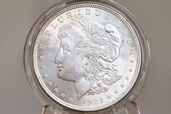 1921 Morgan Dollars P,D,S - Choose By Mint & Grade - 1921 S Morgan