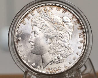 1888-S モルガン銀貨 - AU グレード / 状態 - 1888 S モルガン銀貨