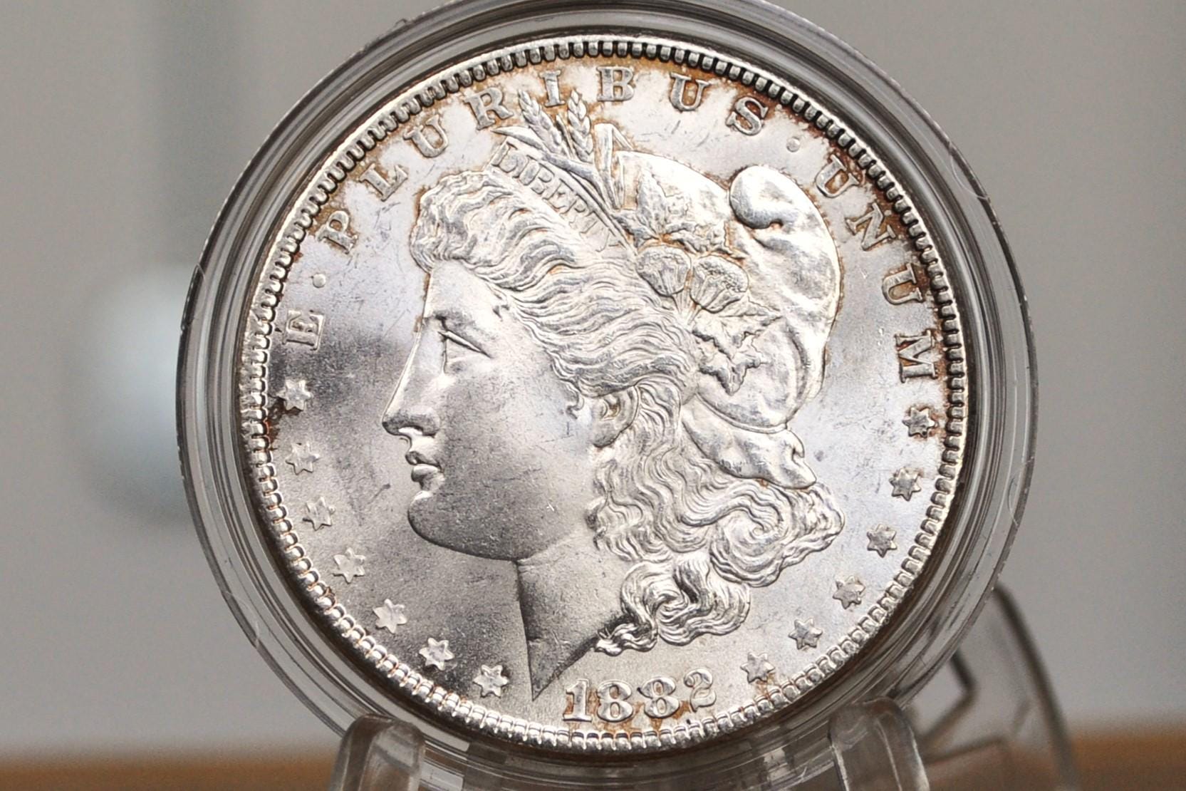 希少！1882年〜モルガン1ドル銀貨4枚 希少！1882年〜モルガン1ドル銀貨4枚 【公式通販】