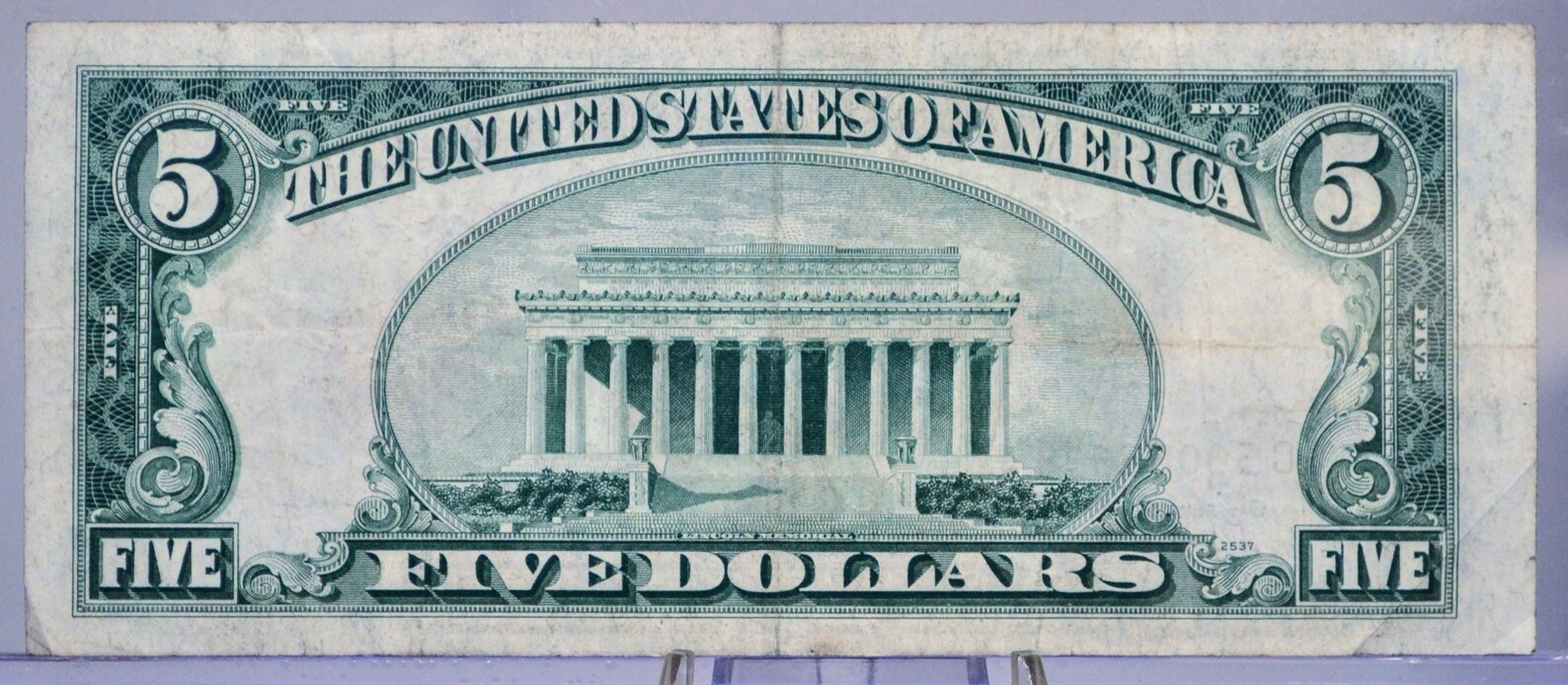 Serial Number Example Red Devil 1953B 5 Dollar Fancy Devil Repeater Serial Number - 50066698 - 1953 B ...