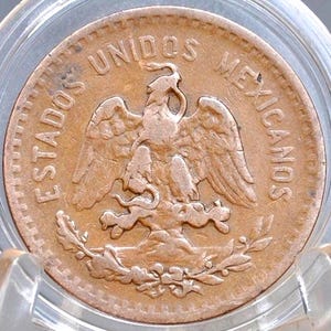 1920 Mexicaanse 20 Centavos - Goede staat - Mexico-Stad Nieuwstaat - Munten Mexicaanse Republiek -