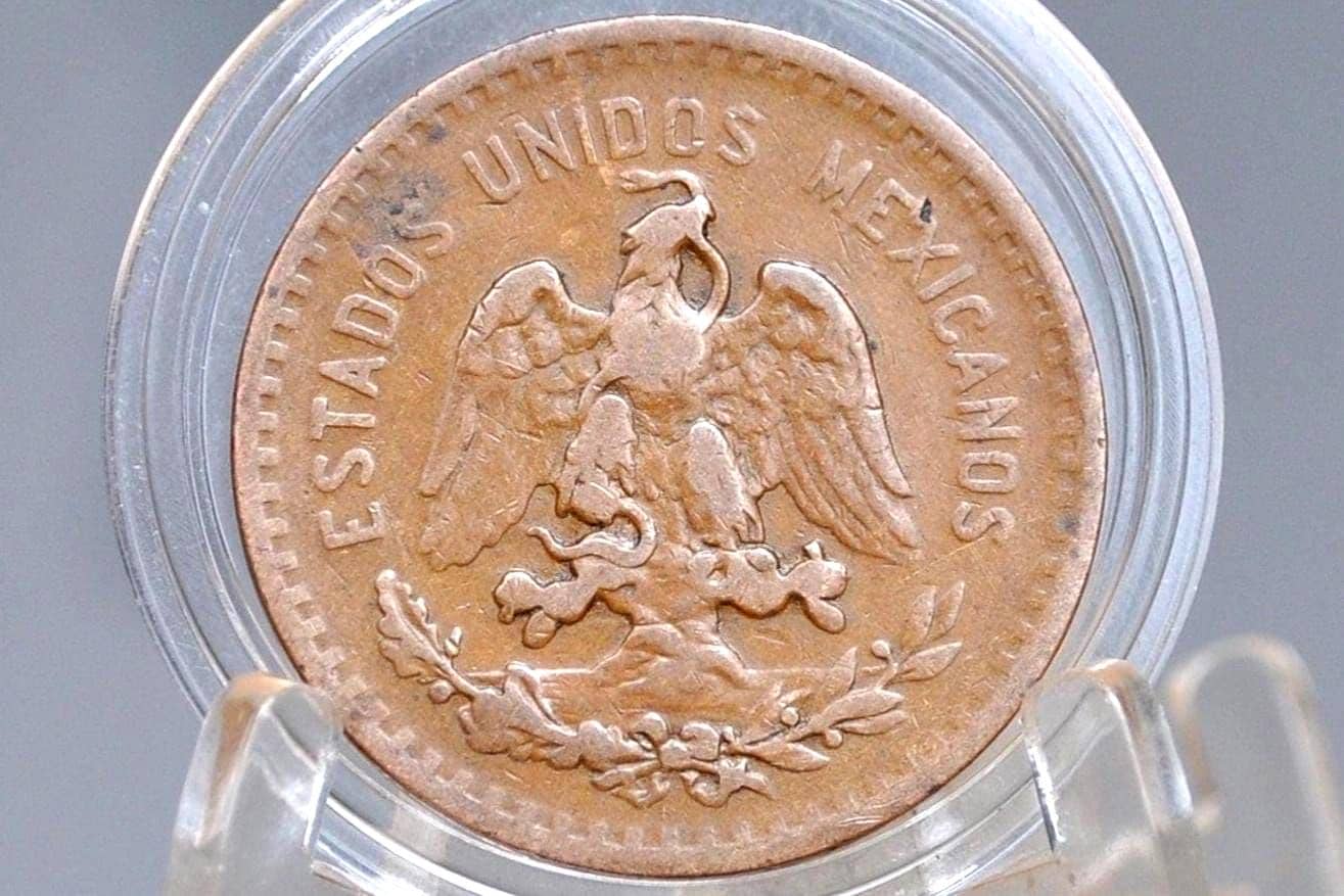 1920年メキシコ20センタボ - 良好な状態 - メキシコシティ造幣局