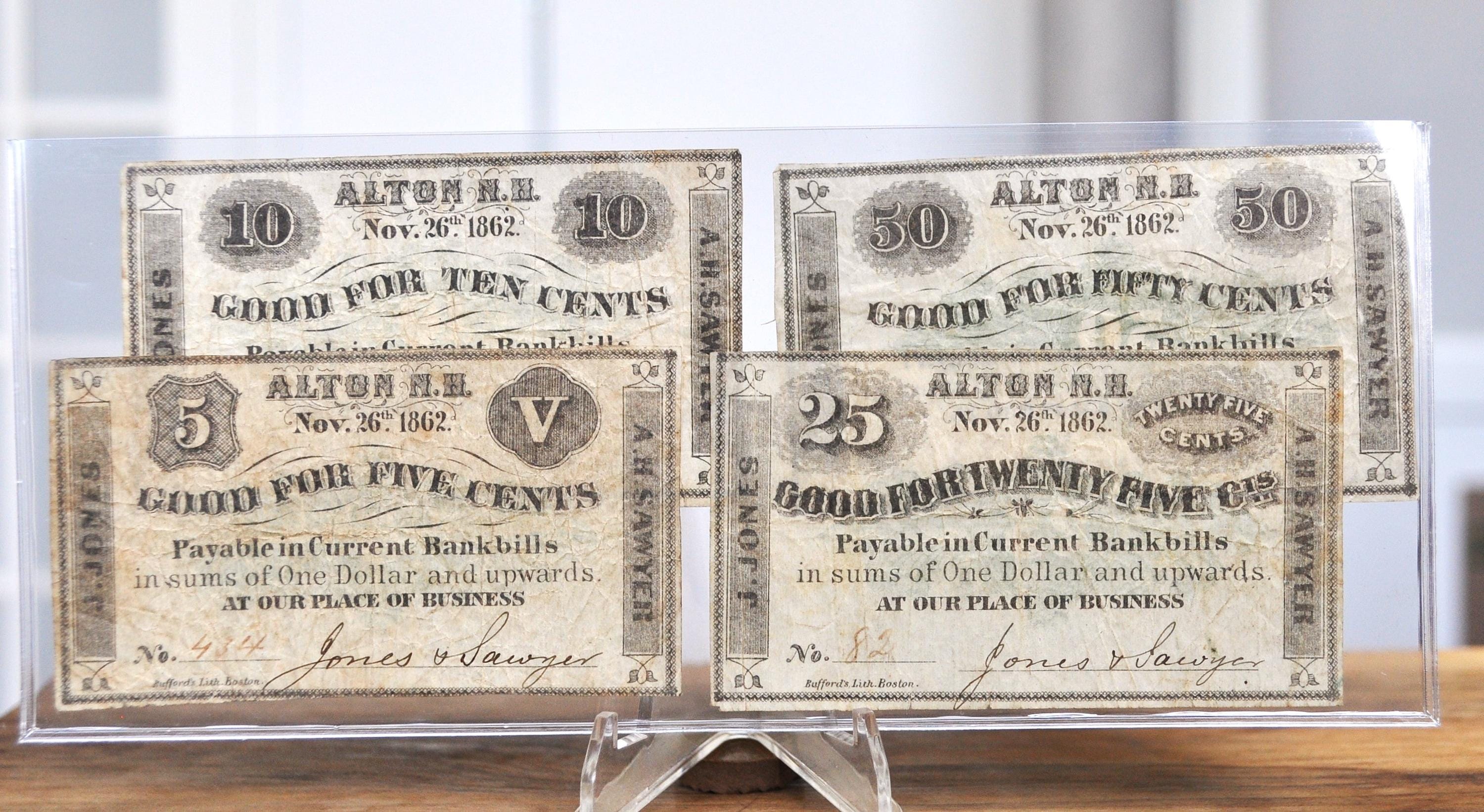 1862年ニューハンプシャー州アルトンのジョーンズ・アンド・ソーヤー