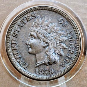 1879 Indian Head Penny - Choose by Grade - Great Date - Indian Head Cent 1879