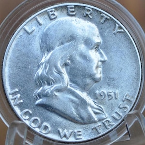 1951 silver dollar - Etsy 日本