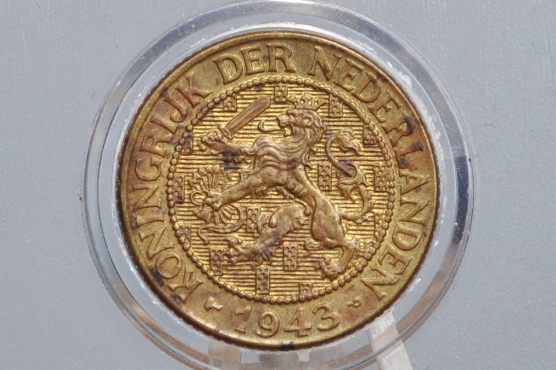 オランダのアンティーク　画像とは少し違いますがほぼ一緒 オランダ 1セント硬貨 - 状態良好 - 年代でお選びください！ - 1800