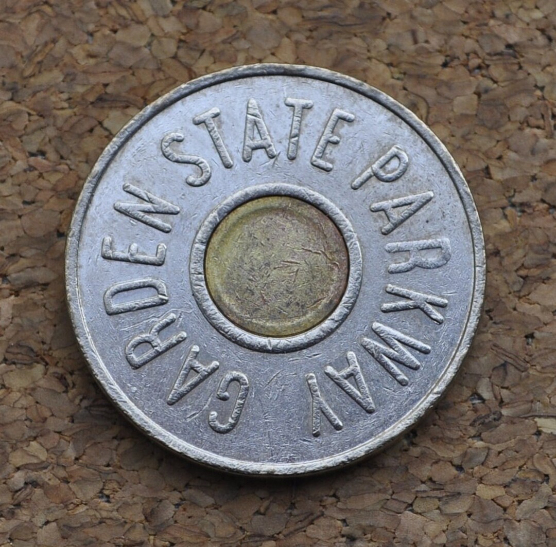 Garden State Parkway Tokens Car Fare Only on G.S.P New Etsy